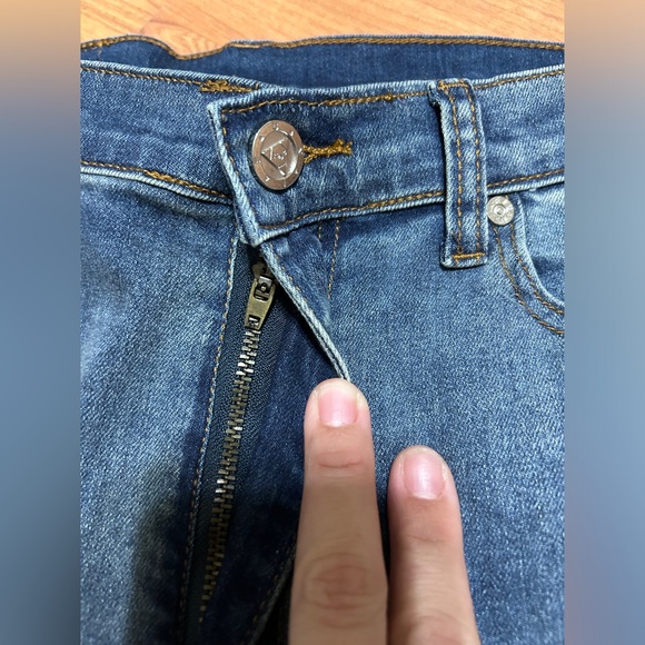 UNIF Distressed Ankle Skinny Denim Jeans Women’s 29 - Picture 4 of 12